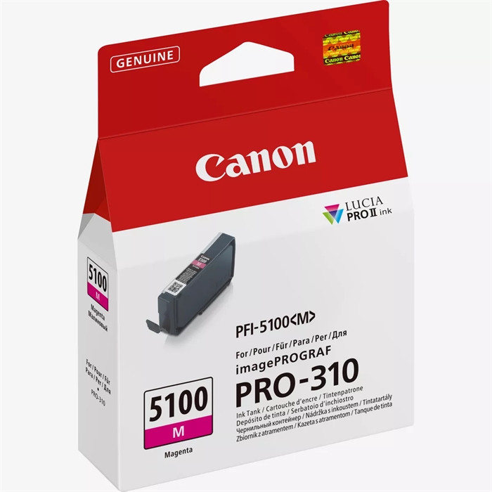 Canon Magenta PFI-5100M - 14,4 ml kartuša