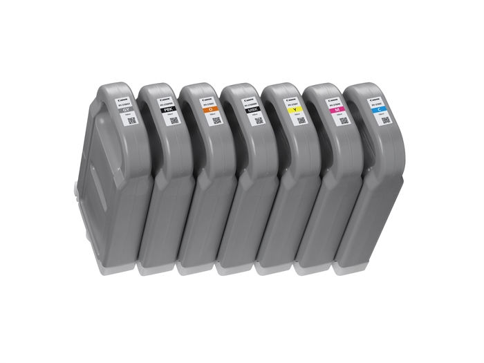 Celoten komplet kartuš s črnilom za Canon GP-2600S, 4600S in 6600S - 700 ml