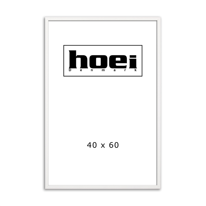 Beli lesen okvir za fotografije in plakate 40 x 60 cm
