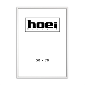 Beli lesen okvir za fotografije in plakate 50 x 70 cm