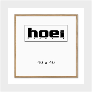 Masiven okvir iz hrastovega lesa za fotografije in plakate 40 x 40 cm