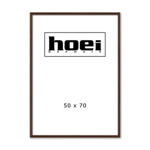 Masiven okvir iz temnega hrasta za fotografije in plakate 50 x 70 cm