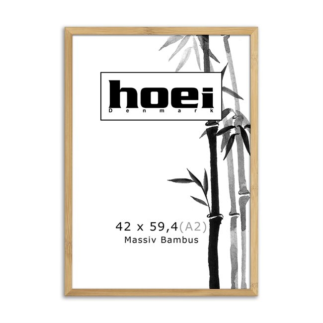 Bambus lesen okvir za fotografije in plakate je 42 x 59,4 cm (A2)