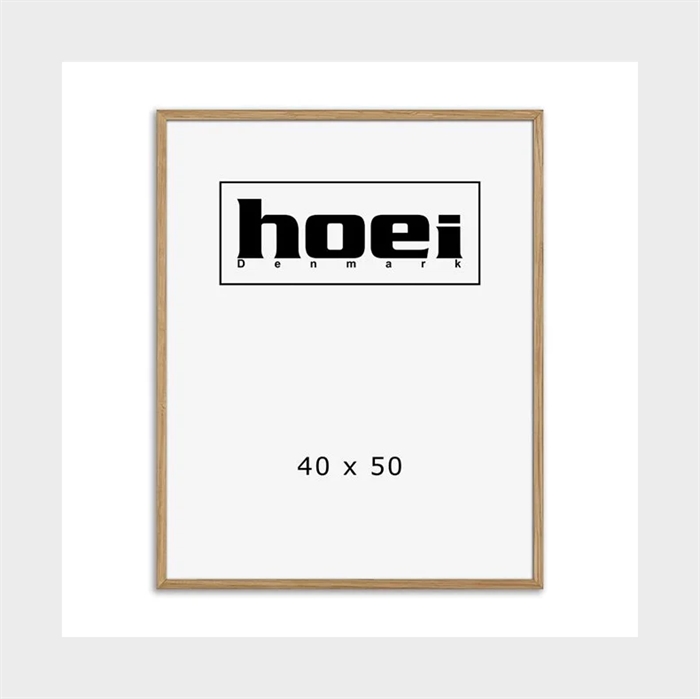Masivni hrastov okvir za fotografije in plakate 40 x 50 cm