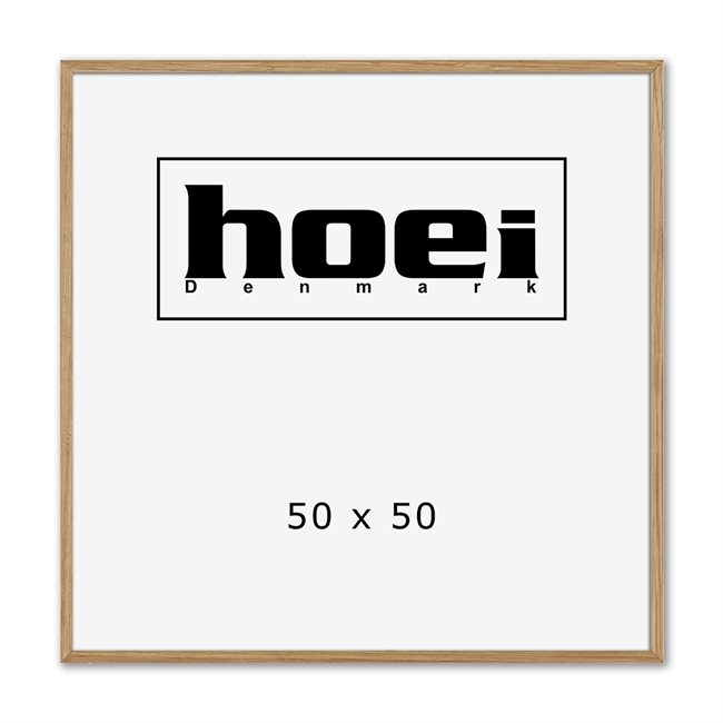 Masiven okvir iz hrastovega lesa za fotografije in plakate 50 x 50 cm