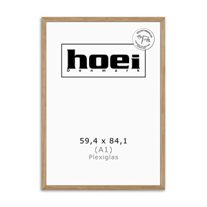 Massiv hrastov okvir za fotografije in plakate 59,4 x 84,1 - A1 PLE x cm