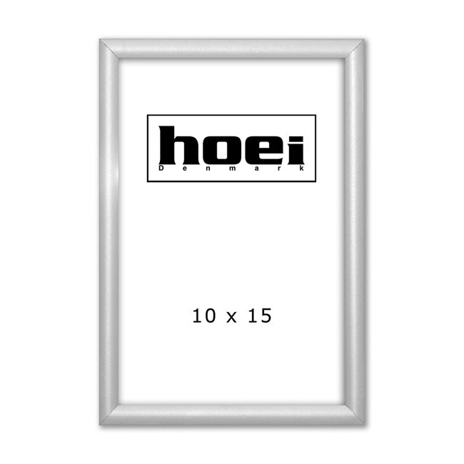 Srebrni aluminijasti okvir - 10 x 15 cm