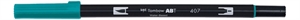 Tombow Marker ABT Dual Brush 407 tiki teal