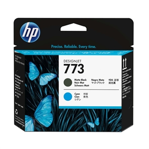Ispisna glava HP 773 Matte Black & cyan