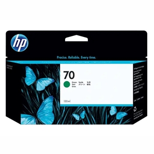 HP 70 - 130 ml Green kartuša