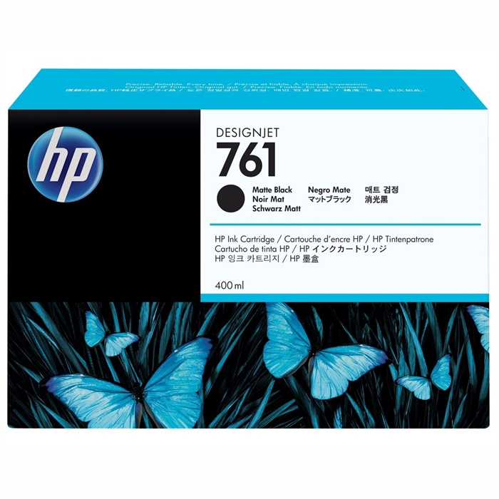 HP 761 mat Black kartuša, 400 ml