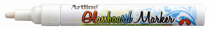 Artline Glastavle marker 2.0 bela