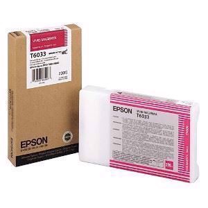 Epson Vivid Magenta T6033 - 220 ml blækpatron