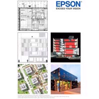 Epson predstavitveni papir HiRes 140, 29,7 cm x 30 m, (2 x zvitka na karton)