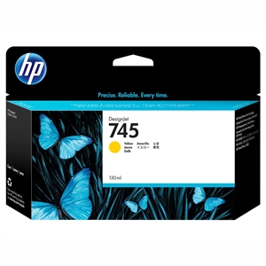 HP 745 Yellow kartuša, 130 ml