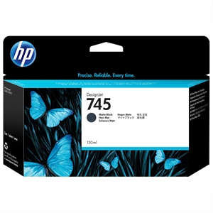 HP 745 mat Black kartuša, 130 ml