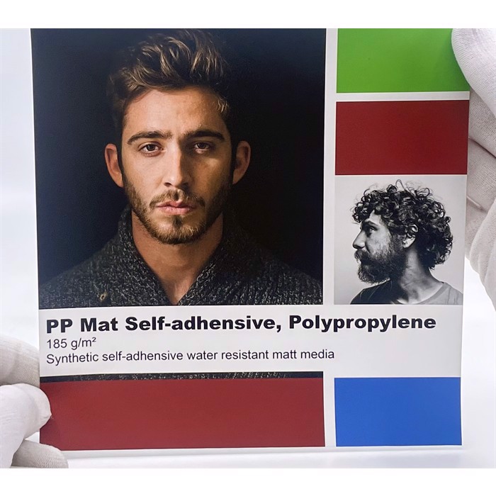 Grafisk-Handel PP mat, samolepilni 185 g/m² - 24" x 30 metrov
