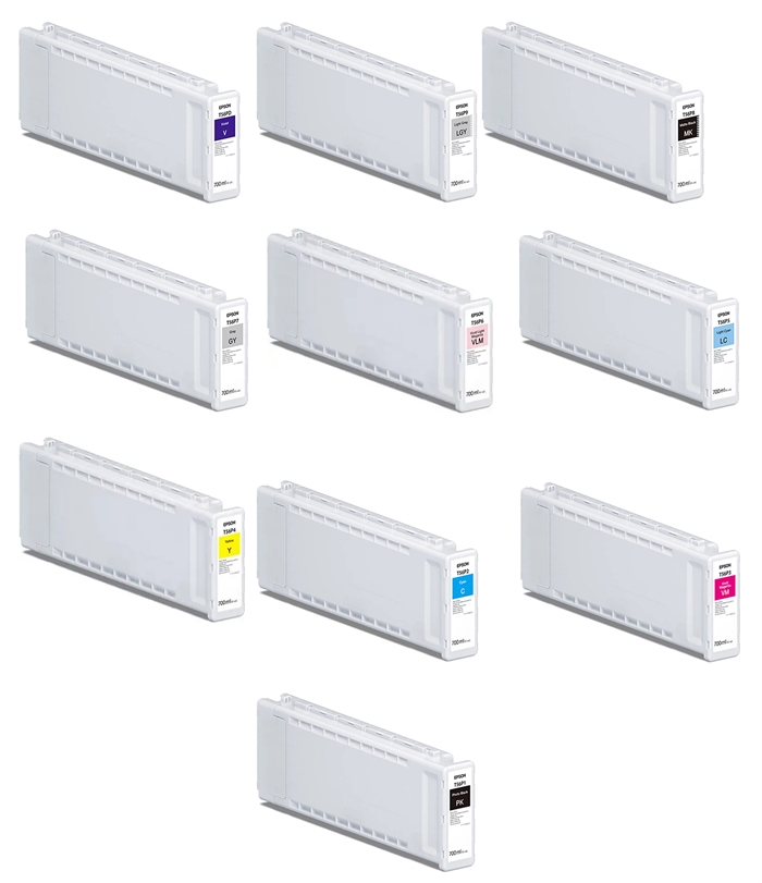 Celoten komplet kartuš s črnilom 700 ml za Epson SureColor P7300 in P9300