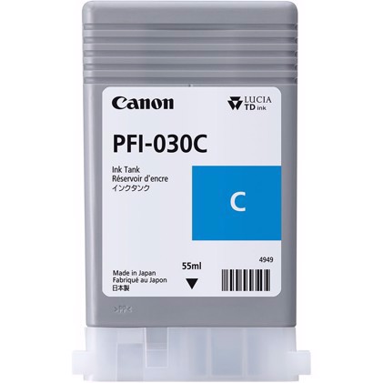 Canon Cyan PFI-030C - 55 ml kartuša s črnilom