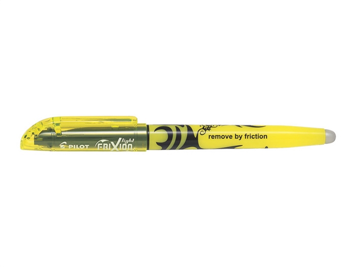 Pilot Frixion Highlighter Pen svetlo rumen.