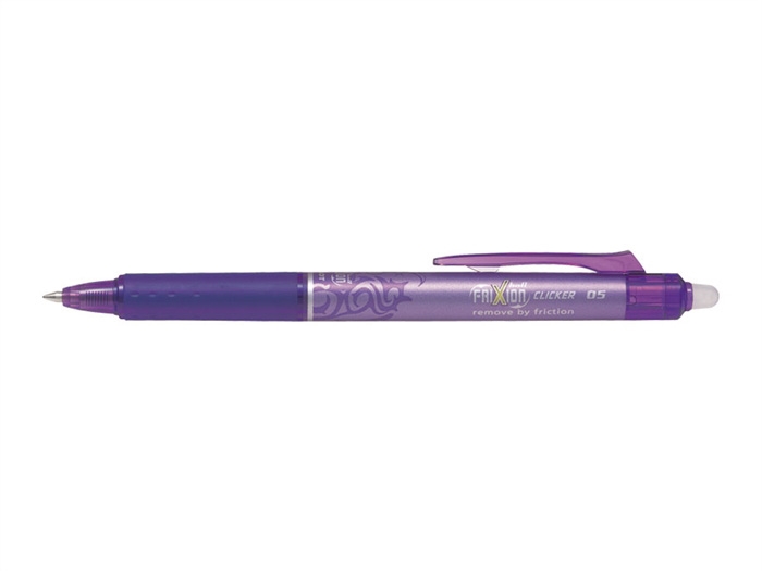 Pilot Frixion kliker s klikom 0,5 vijola