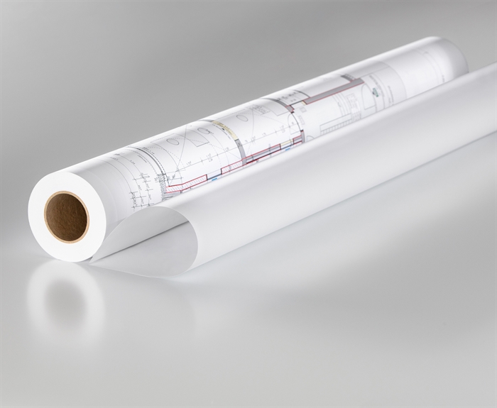 Rauch 91380 CAD inkjet-papir standard - 120 g/m², 841 mm x 50 metrov