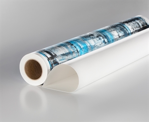 Rauch PVL-CSK Samolepilna vinilna folija, prozorna - 120 g/m², 54" x 20 metrov