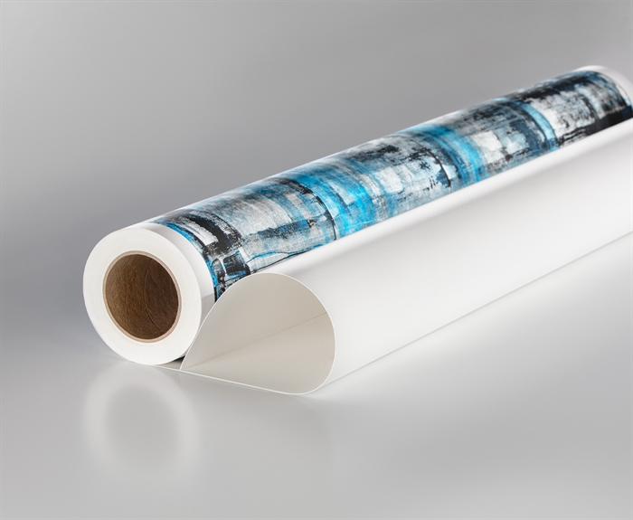 Rauch PVL-CSK Samolepilna vinilna folija, prozorna - 120 g/m², 54" x 20 metrov