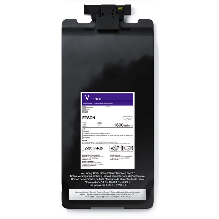 Epson Violet T56FD - 1600 ml vrečka s črnilom