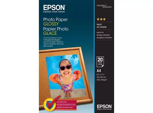 Epson Foto papir sijajni 200 g/m² - A4 - 20 listov