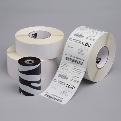 Zebra Z-Perform 1000T, navaden papir, 76x152 mm